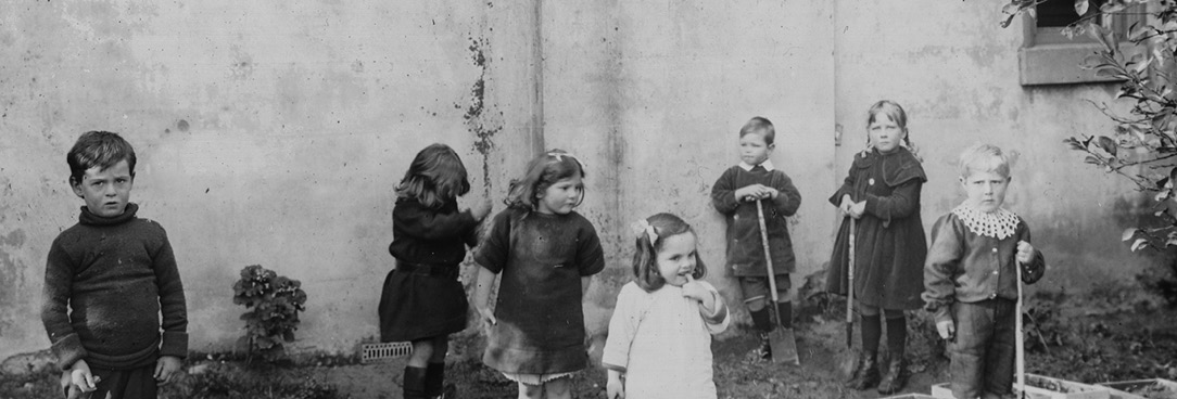 Children Gardening 